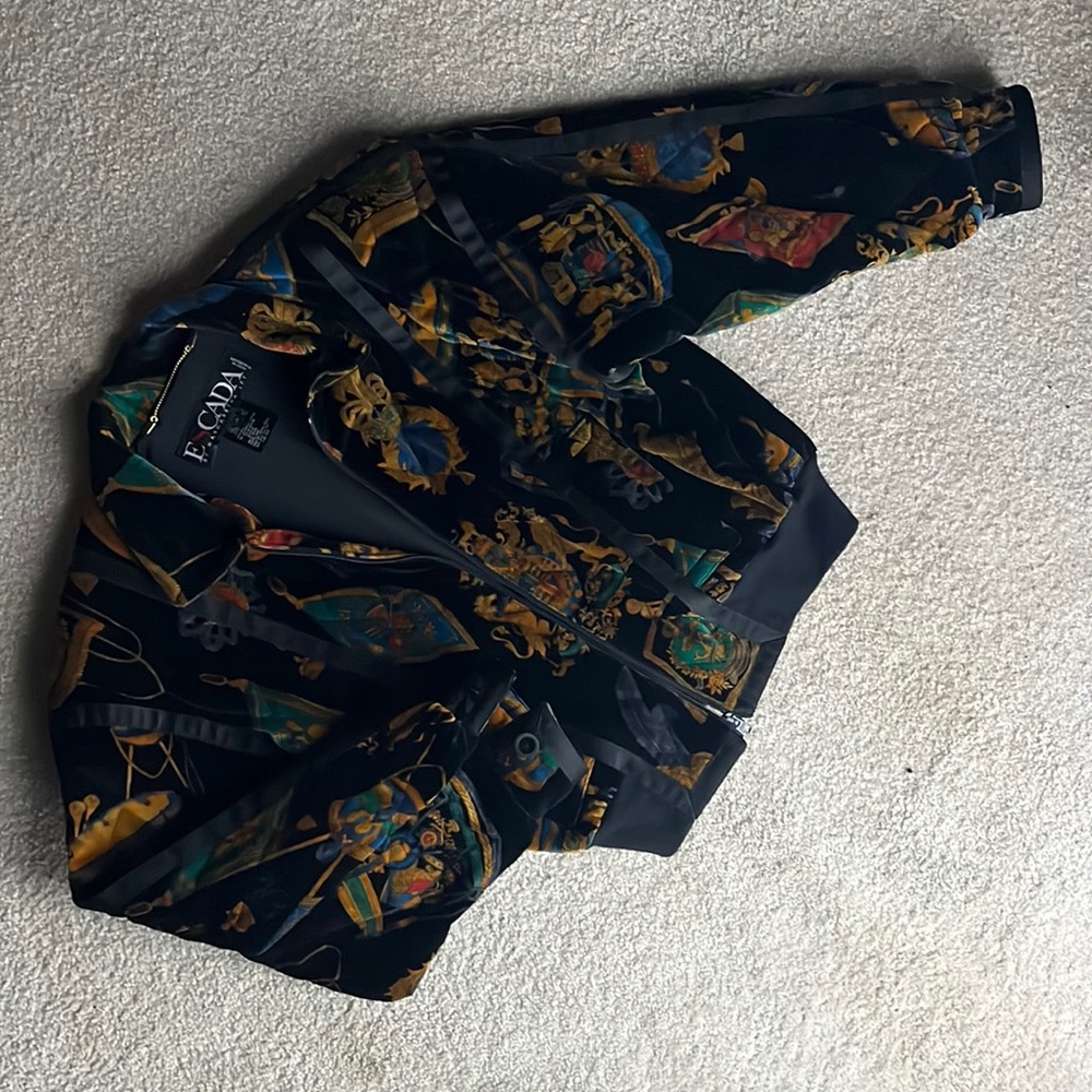 Suede Escada Jacket - image 1